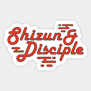 Shizun & Disciple - Danmei Sticker